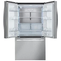LG 36" 27 cu. ft. Smart Counter-Depth MAX Refrigerator with Internal Water Dispenser (LRFLC2706S) - Stainless Steel