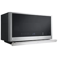 LG Over-The-Range Microwave with EasyClean - 2.1 Cu. Ft. - Stainless Steel