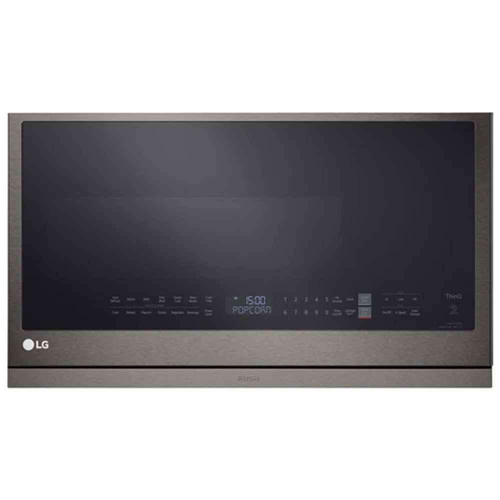 LG Over-The-Range Microwave with EasyClean & ExtendaVent - 2.1 Cu. Ft