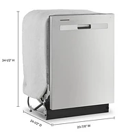 Whirlpool 24" 55dB Built-In Dishwasher (WDP540HAMZ) - Stainless Steel