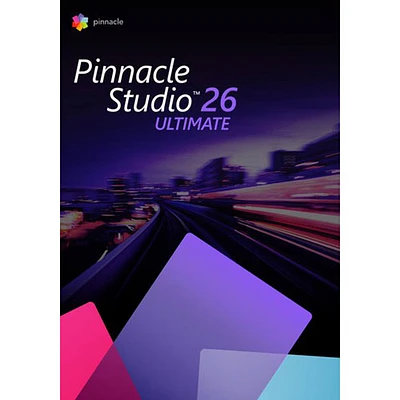 Corel Pinnacle Studio 26 Ultimate (PC) - Téléchargement numérique