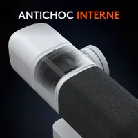 Microphone de radiodiffusion XLR Blue Sona Active Dynamic de Logitech - Blanc cassé
