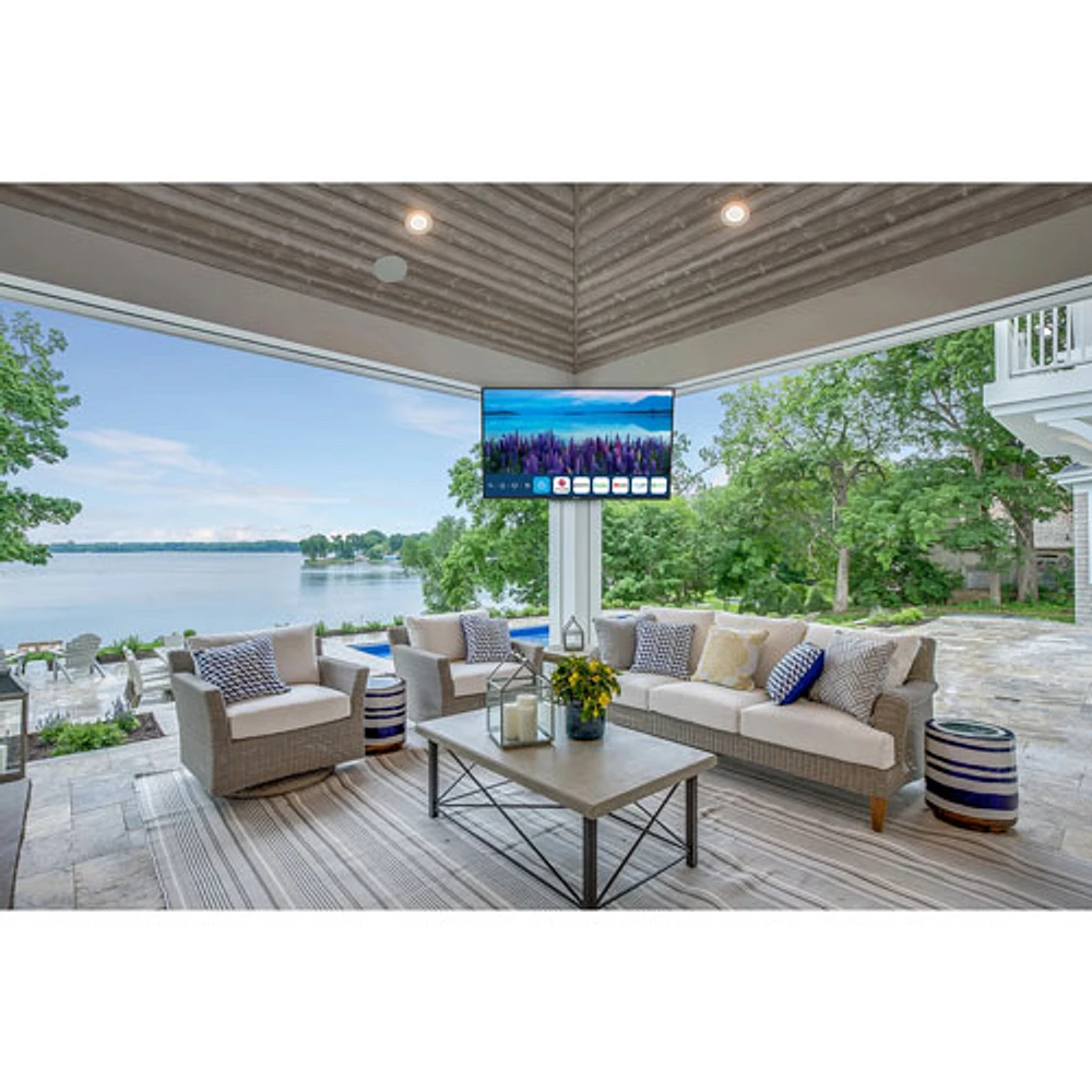 Téléviseur intelligent d'extérieur HDR DEL UHD 4K de 75 po avec webOS Partial Sun de Neptune (ODTV7503)