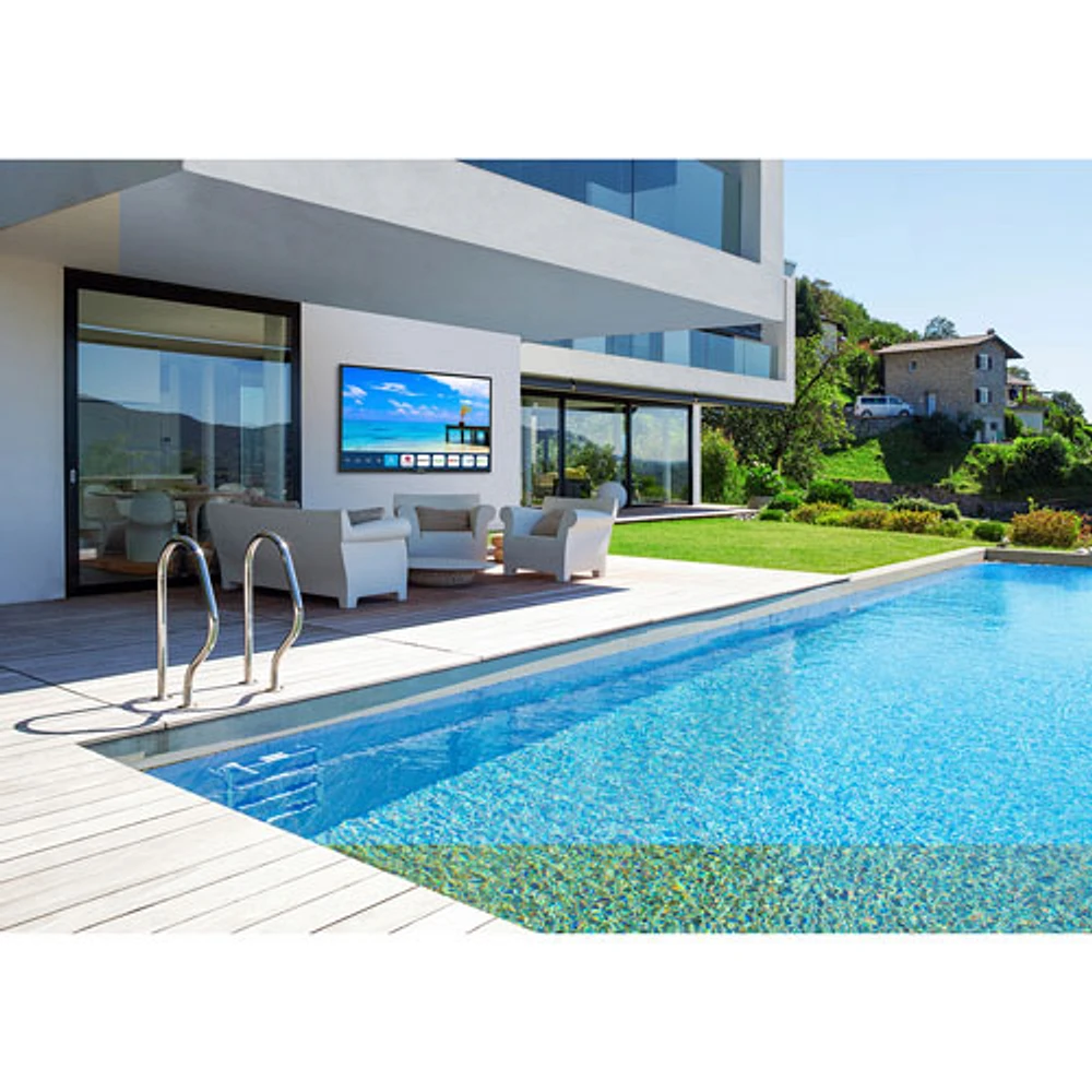 Téléviseur intelligent d'extérieur HDR DEL UHD 4K de 75 po avec webOS Partial Sun de Neptune (ODTV7503)