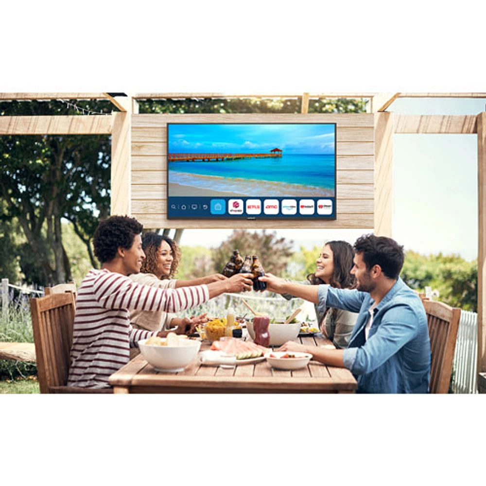 Téléviseur intelligent d'extérieur HDR DEL UHD 4K de 75 po avec webOS Partial Sun de Neptune (ODTV7503)