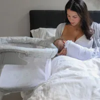 Berceau portatif BassiNest Flex de HALO - Tissage chiné