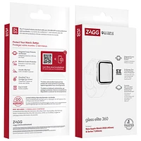 Protecteur d'écran de 45 mm Glass Elite 360 InvisibleShield de ZAGG pour Apple Watch