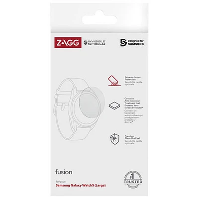 Protecteur d'écran Fusion InvisibleShield by ZAGG pour Galaxy Watch5 de 44 mm