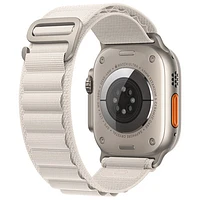 Apple Watch Ultra (GPS + Cellular) avec boîtier de 49 mm en titane et bracelet alpin comète de Rogers - Petit - Financement mensuel