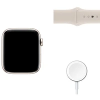 Rogers Apple Watch SE (GPS + Cellular) 44mm Starlight Aluminum Case with Starlight Sport Band (2022) - Monthly Financing