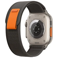 TELUS Apple Watch Ultra (GPS + Cellular) 49mm Titanium Case w/ Black/Grey Trail Loop - Medium/Large - Monthly Financing