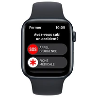 Rogers Apple Watch SE (GPS + Cellular) 44mm Midnight Aluminum Case with Midnight Sport Band (2022) - Monthly Financing