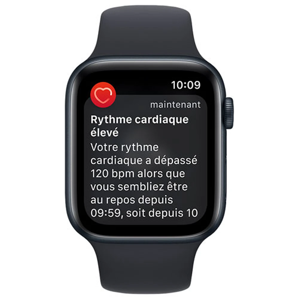 Rogers Apple Watch SE (GPS + Cellular) 44mm Midnight Aluminum Case with Midnight Sport Band (2022) - Monthly Financing