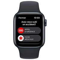 Virgin Plus Apple Watch SE (GPS + Cellular) 40mm Midnight Aluminum Case w/ Midnight Sport Band (2022) - Monthly Financing