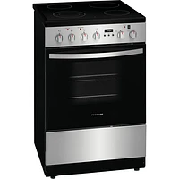 Cuisinière électrique autonome à 4 éléments de 1,9 pi³ 24 po de Frigidaire (FCFE242CAS) - Inox