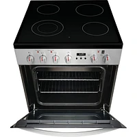 Cuisinière électrique autonome à 4 éléments de 1,9 pi³ 24 po de Frigidaire (FCFE242CAS) - Inox