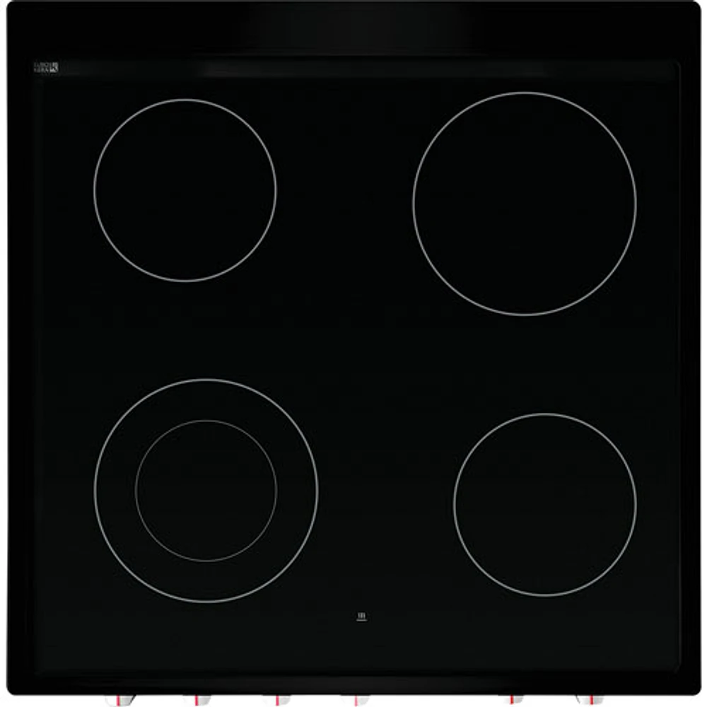 Cuisinière électrique autonome à 4 éléments de 1,9 pi³ 24 po de Frigidaire (FCFE242CAS) - Inox