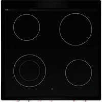 Cuisinière électrique autonome à 4 éléments de 1,9 pi³ 24 po de Frigidaire (FCFE242CAS) - Inox