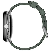 Bracelet en cuir classique pour montre Pixel Watch de Google - Lierre - Grand