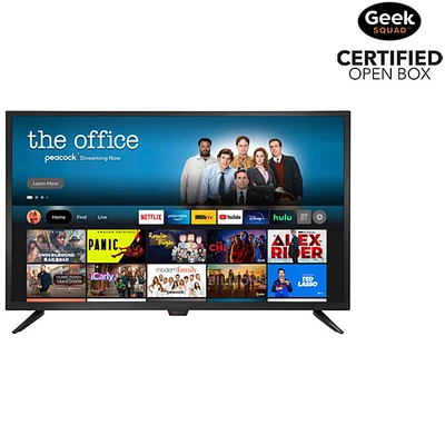Boîte ouverte - Téléviseur intelligent HDR DEL HD intégrale 1080p de 32 po d'Insignia (NS-32F202CA23) - Édition Fire TV - 2022