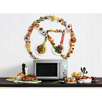 Refurbished (Good) - Breville Combi Wave 3-in-1 Convection Microwave w/ Air Fryer - 1.1 Cu. Ft. - Remanufactured by Breville