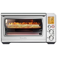 Refurbished (Good) - Breville Smart Oven Air Fryer Convection Toaster Oven - 0.8 Cu. Ft./22.6L - Sea Salt - Remanufactured by Breville
