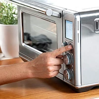 Refurbished (Good) - Breville Smart Oven Air Fryer Convection Toaster Oven - 0.8 Cu. Ft./22.6L - Sea Salt - Remanufactured by Breville