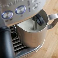 Refurbished (Good) - Breville Bambino Plus Automatic Espresso Machine - Black Stainless Steel - Remanufactured by Breville