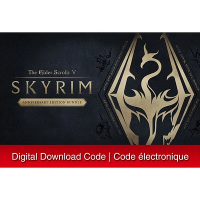 The Elder Scrolls V: Skyrim Anniversary Edition Bundle (Switch) - Téléchargement numérique