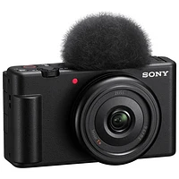 Sony ZV-1F Content Creator Vlogger 20.1MP Digital Camera - Black