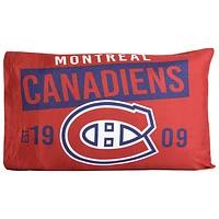 Taie d'oreiller 2 pièces de la LNH - Canadiens de Montréal