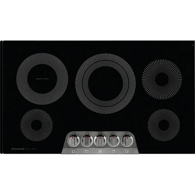 Surface de cuisson électrique de 30 po à 5 éléments Gallery de Frigidaire (GCCE3070AD) - Acier inoxydable noir