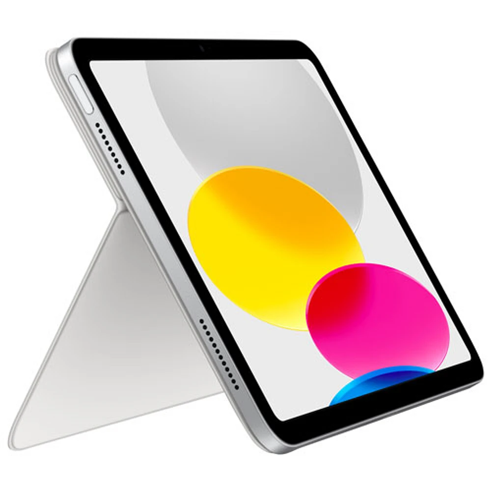 Magic Keyboard Folio pour iPad de 10,9 po d'Apple (10e génération) - Argent