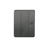 Étui folio satiné de Tucano Milano Italy pour iPad 11 po (A16)/iPad 10,9 po (10e génération) - Gris