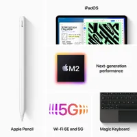 TELUS Apple iPad Pro 11" 256GB with Wi-Fi & 5G (4th Generation) - Silver - Monthly Financing