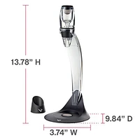Vinturi Wine Aerator Tower Set - Black