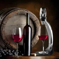 Vinturi Wine Aerator Tower Set - Black
