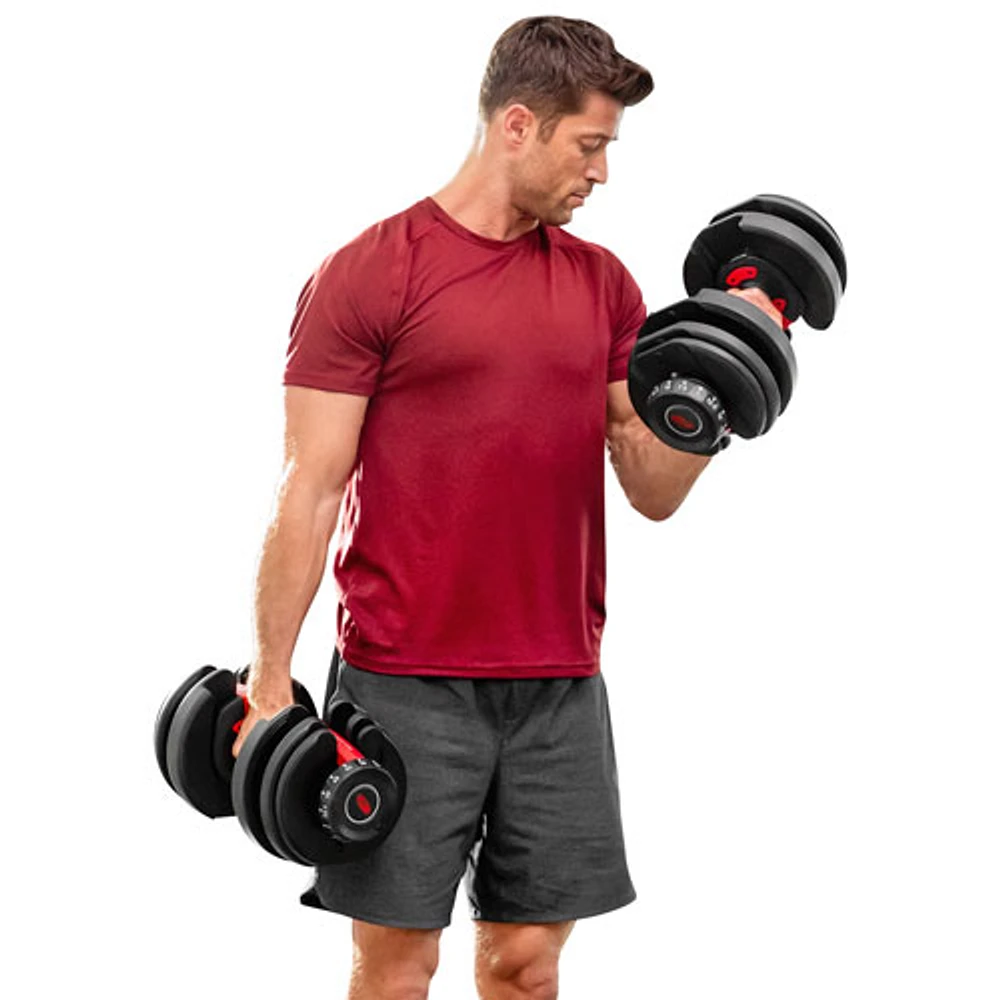 Haltère SelectTech 552 de Bowflex - Abonnement gratuit de 2 mois à JRNY*