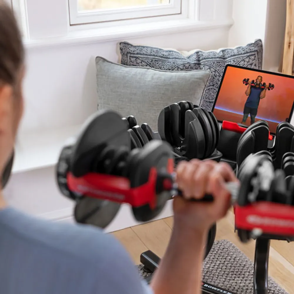Haltère SelectTech 552 de Bowflex - Abonnement gratuit de 2 mois à JRNY*