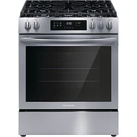 Frigidaire 30" 5.1 Cu. Ft. 5-Burner Freestanding Gas Range (FCFG3083AS) - Stainless Steel