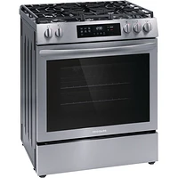Frigidaire 30" 5.1 Cu. Ft. 5-Burner Freestanding Gas Range (FCFG3083AS) - Stainless Steel