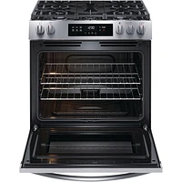 Frigidaire 30" 5.1 Cu. Ft. 5-Burner Freestanding Gas Range (FCFG3062AS) - Stainless Steel