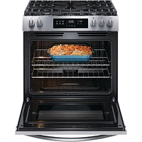 Frigidaire 30" 5.1 Cu. Ft. 5-Burner Freestanding Gas Range (FCFG3062AS) - Stainless Steel