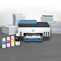 Imprimante à jet d'encre tout-en-un sans fil Supertank Smart Tank 7602 de HP - Jusqu'à 2 ans d'encre inclus*