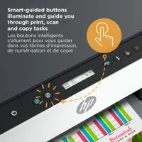Imprimante à jet d'encre tout-en-un sans fil Supertank Smart Tank 6001 de HP - Jusqu'à 2 ans d'encre inclus*