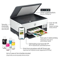 Imprimante à jet d'encre tout-en-un sans fil Supertank Smart Tank 6001 de HP - Jusqu'à 2 ans d'encre inclus*