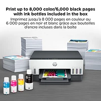 Imprimante à jet d'encre tout-en-un sans fil Supertank Smart Tank 6001 de HP - Jusqu'à 2 ans d'encre inclus*