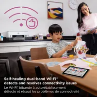 Imprimante à jet d'encre tout-en-un sans fil Supertank Smart Tank 6001 de HP - Jusqu'à 2 ans d'encre inclus*