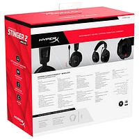 HyperX Cloud Stinger 2 Wireless Gaming Headset - Black