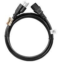Insignia 1.8m (6ft.) AC Power Cable (NS-PC2P6B23-C) - Only at Best Buy